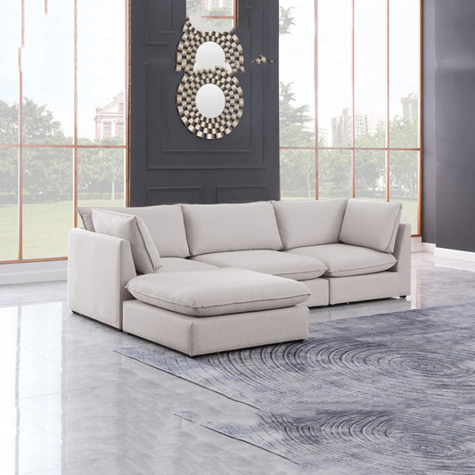 Mackenzie Linen Textured Modular Sectional