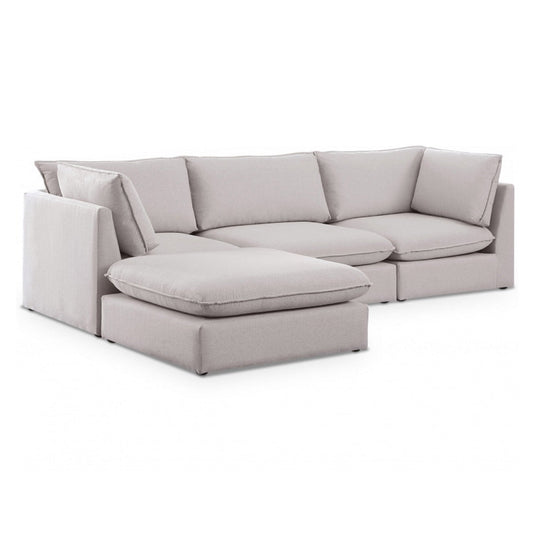 Mackenzie Linen Textured Modular Sectional