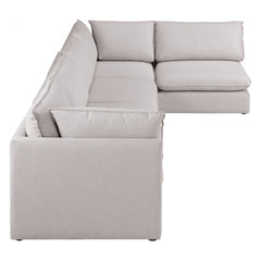 Mackenzie Linen Textured Modular Sectional