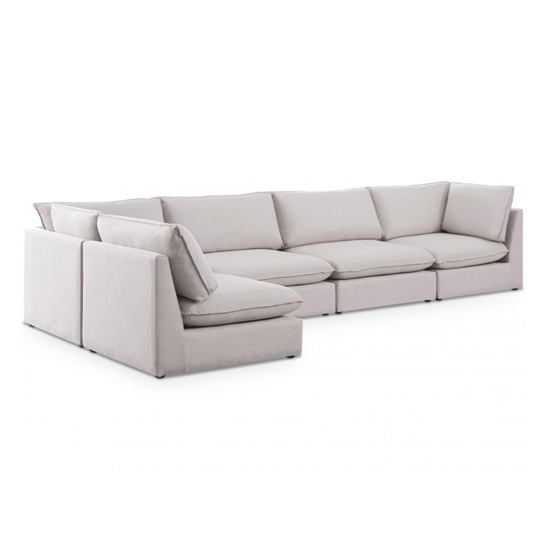 Mackenzie Linen Textured Modular Sectional