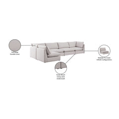 Mackenzie Linen Textured Modular Sectional