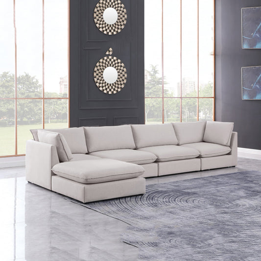 Mackenzie Linen Textured Modular Sectional