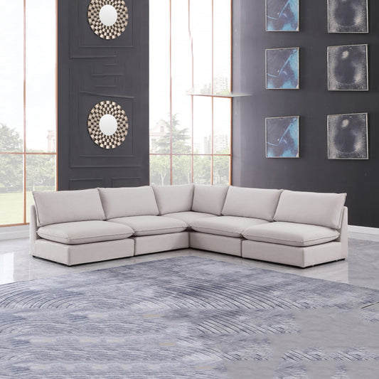 Mackenzie Linen Textured Modular Sectional