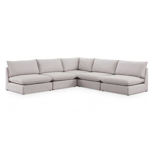 Mackenzie Linen Textured Modular Sectional