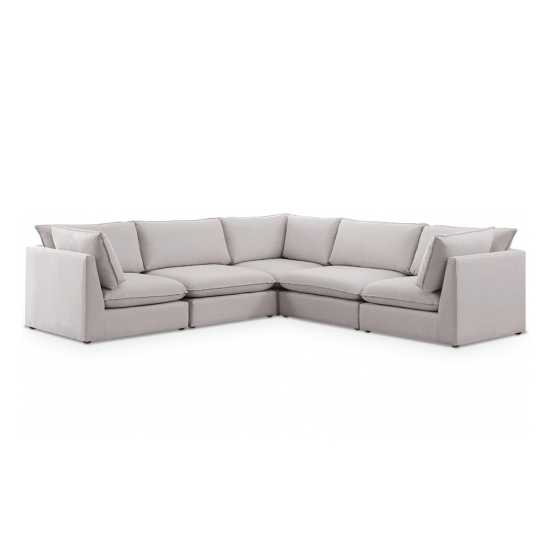 Mackenzie Linen Textured Modular Sectional