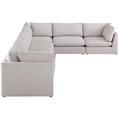 Mackenzie Linen Textured Modular Sectional