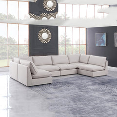 Mackenzie Linen Textured Modular Sectional