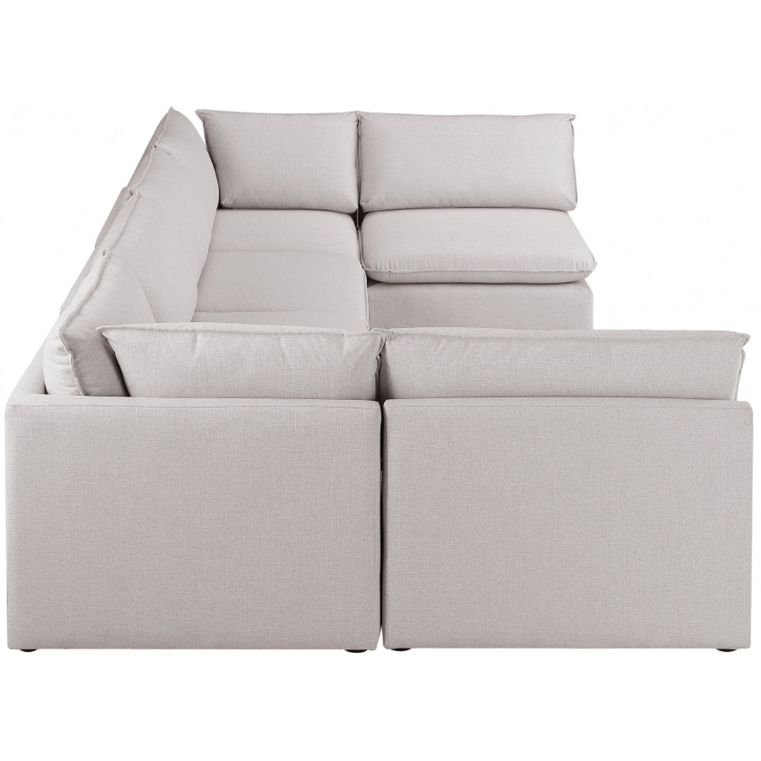 Mackenzie Linen Textured Modular Sectional