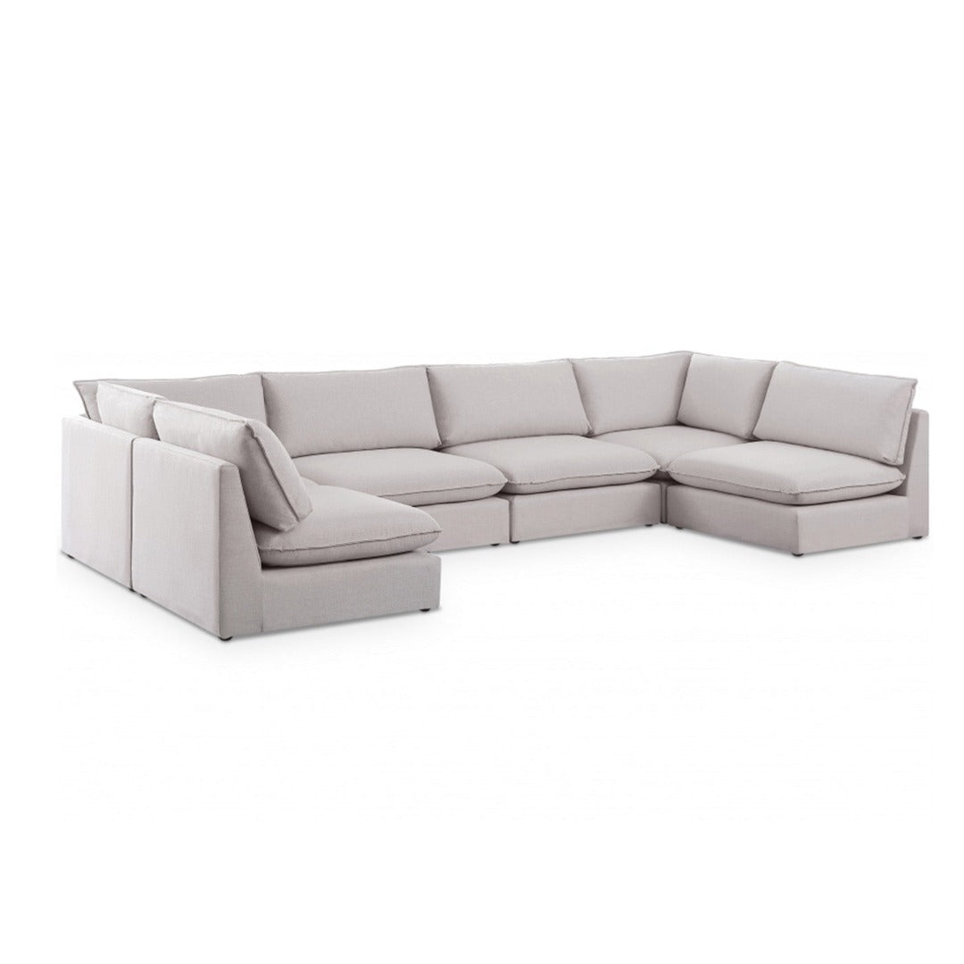 Mackenzie Linen Textured Modular Sectional