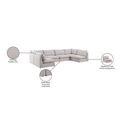 Mackenzie Linen Textured Modular Sectional