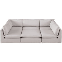 Mackenzie Linen Textured Modular Sectional