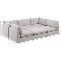 Mackenzie Linen Textured Modular Sectional