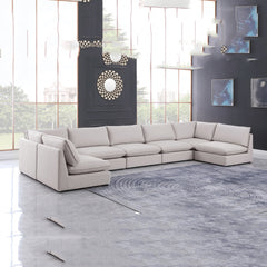 Mackenzie Linen Textured Modular Sectional