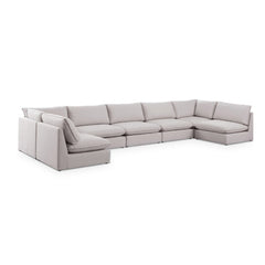 Mackenzie Linen Textured Modular Sectional