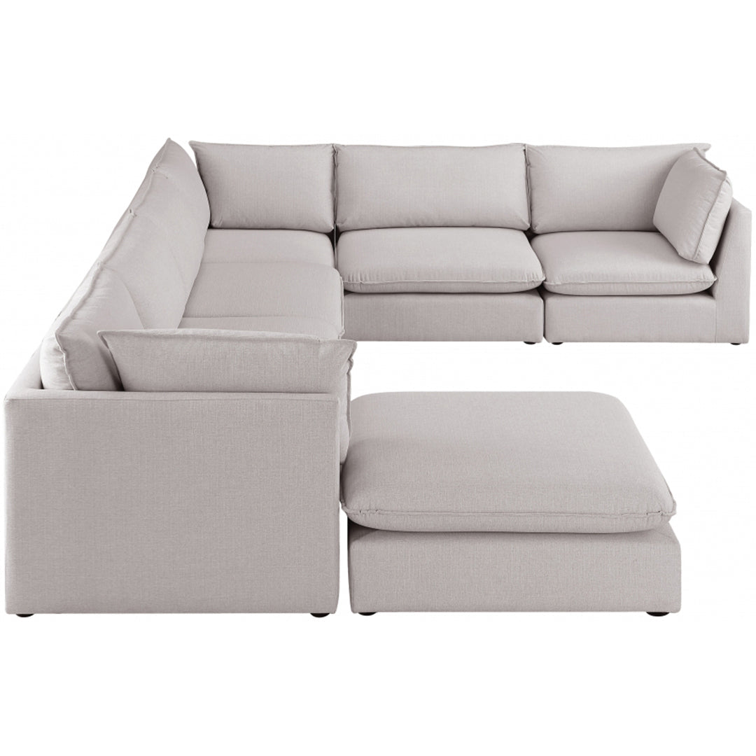 Mackenzie Linen Textured Modular Sectional