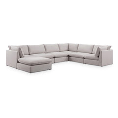 Mackenzie Linen Textured Modular Sectional