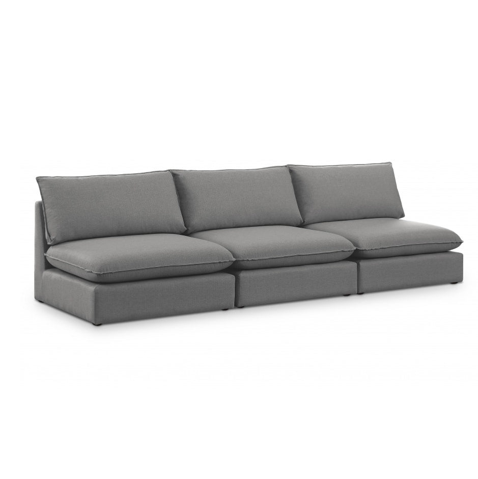 Mackenzie Linen Textured 120" Modular Sofa