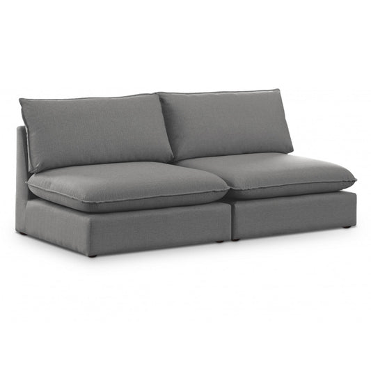 Mackenzie Linen Textured 80" Modular Sofa