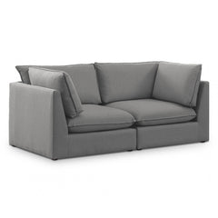 Mackenzie Linen Textured 80" Modular Sofa