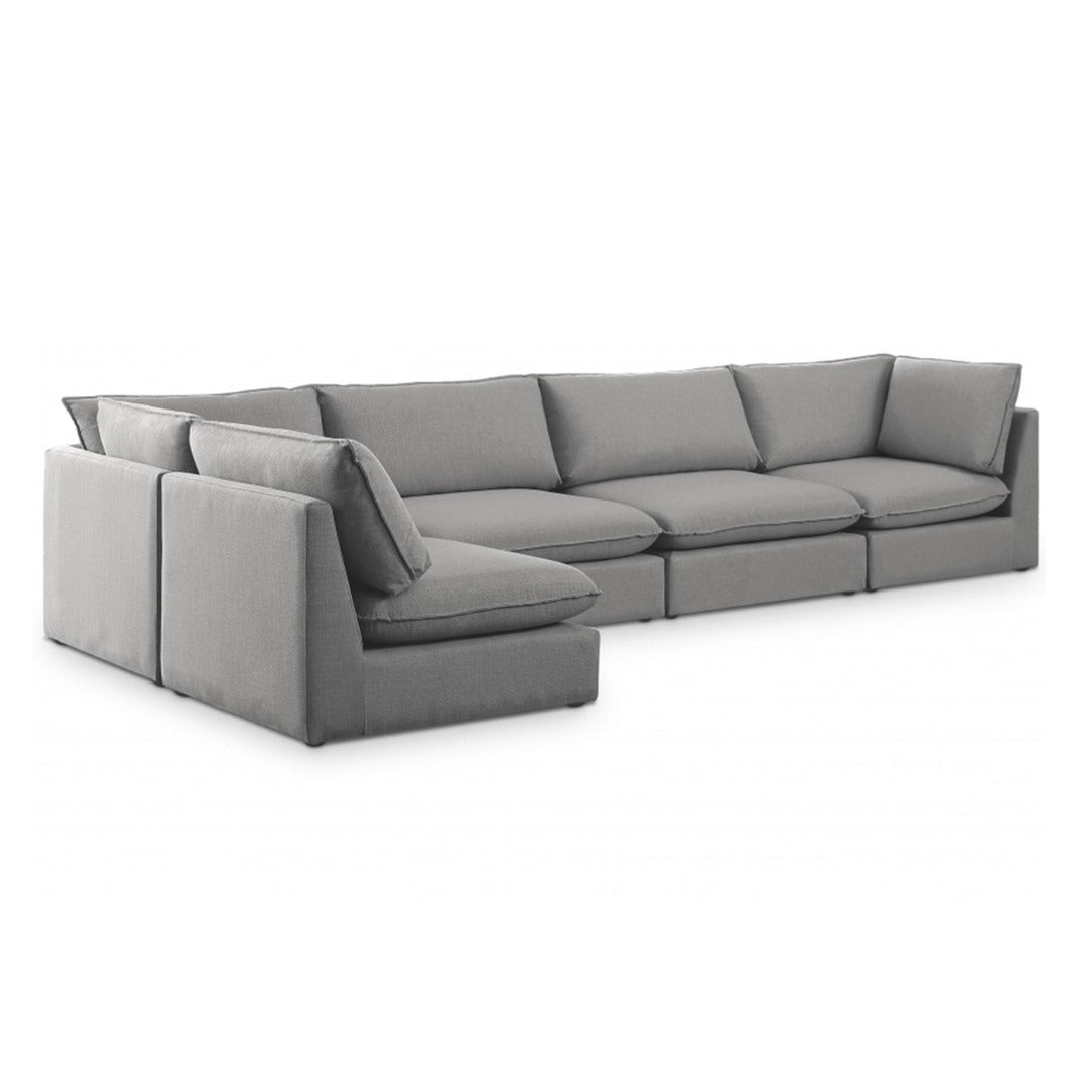 Mackenzie Linen Textured Modular Sectional