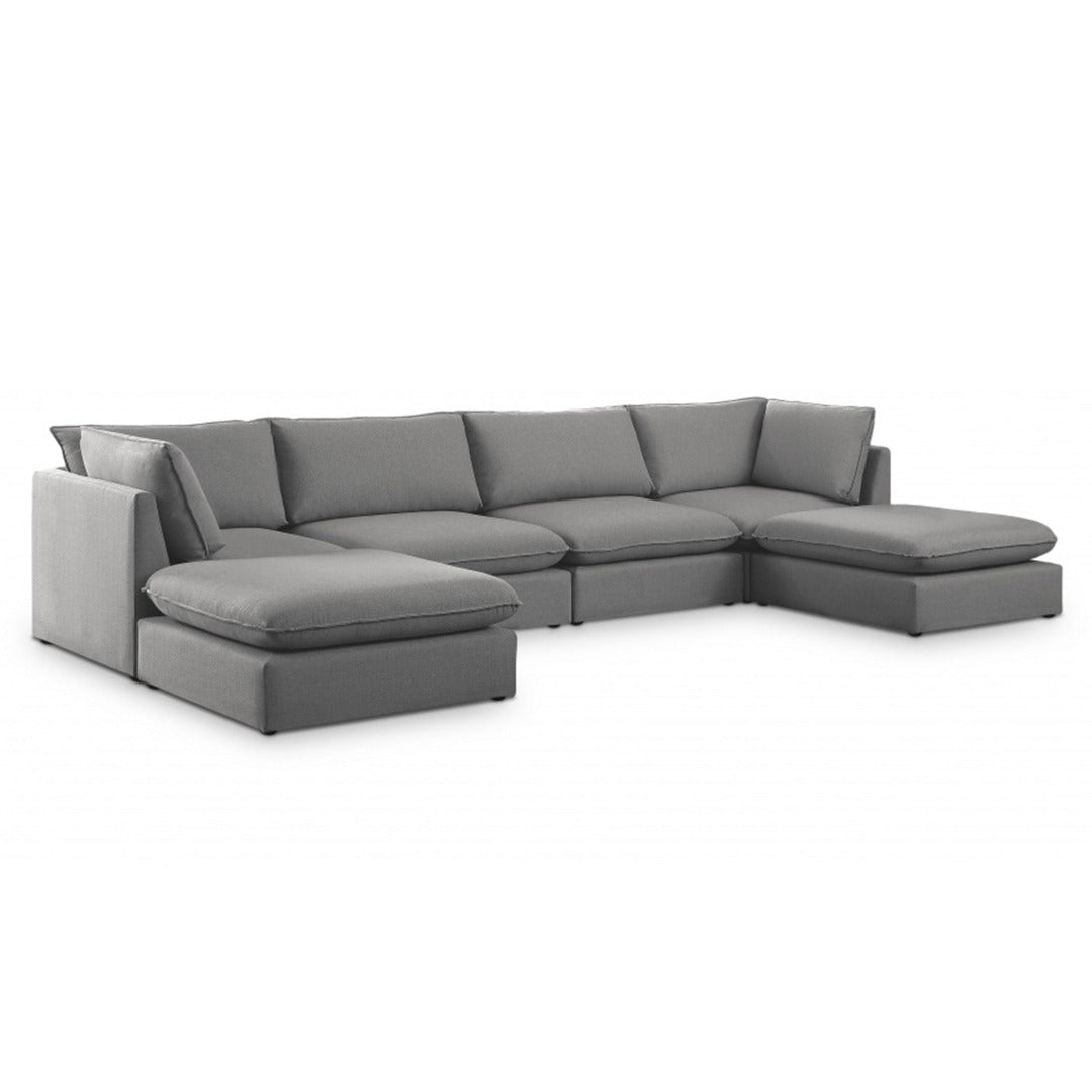 Mackenzie Linen Textured Modular Sectional