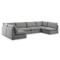 Mackenzie Linen Textured Modular Sectional