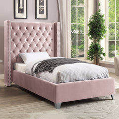 Aiden Velvet Twin Bed