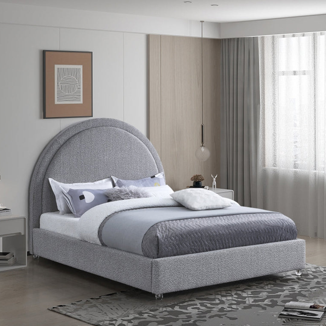 Milo Boucle Fabric Bed