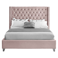 Aiden Velvet Queen Bed