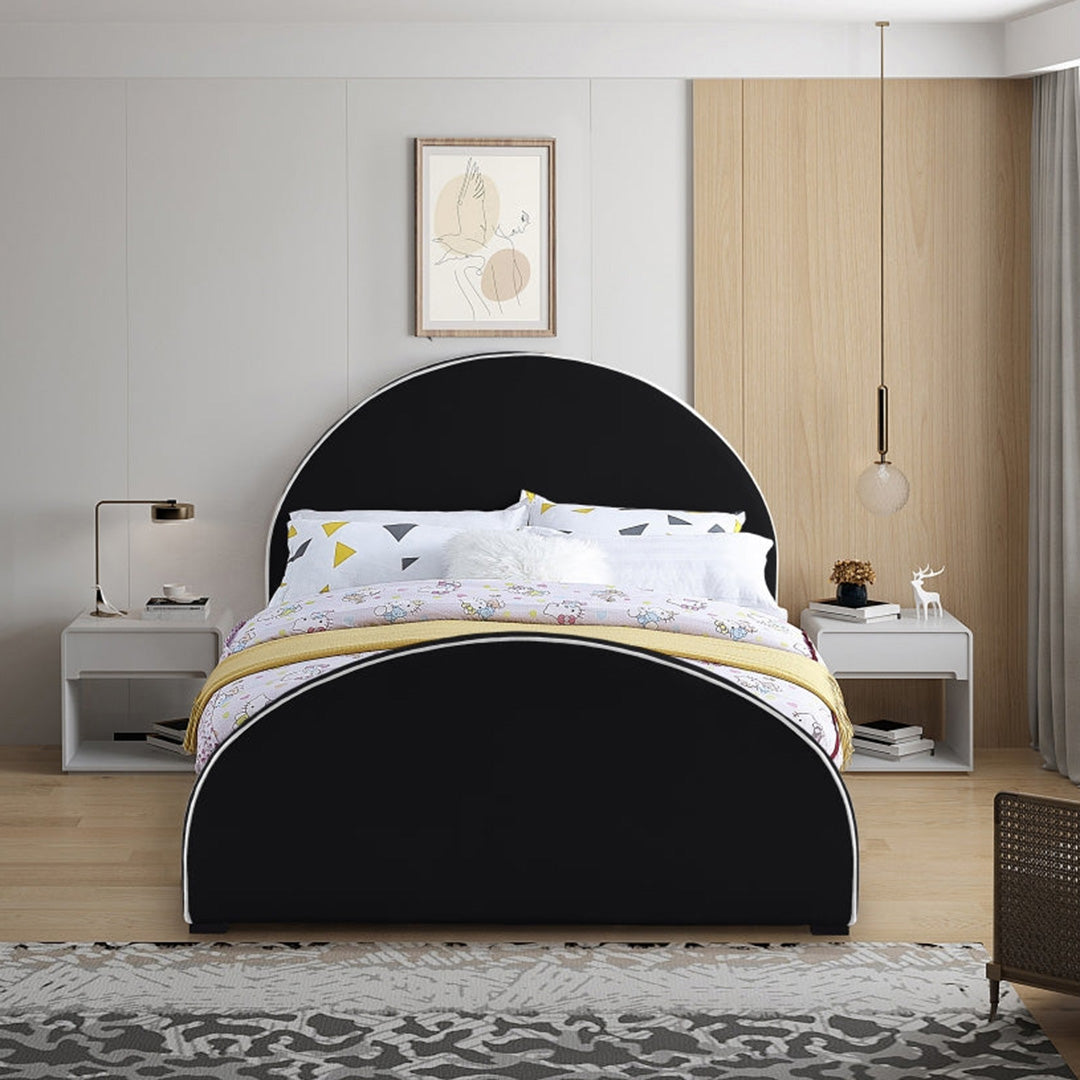 Brody Velvet King Queen Bed