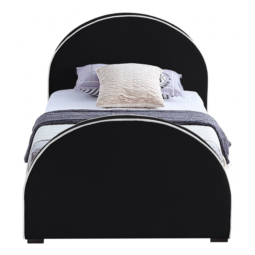 Brody Velvet King Twin Bed