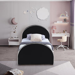 Brody Velvet King Twin Bed