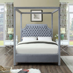 Rowan Velvet Bed