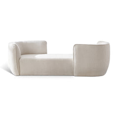 Hilton Boucle Fabric Chaise Lounge