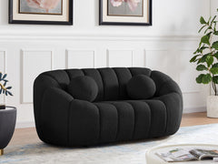 Elijah Boucle Fabric Loveseat