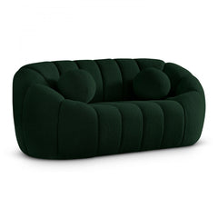 Elijah Boucle Fabric Loveseat