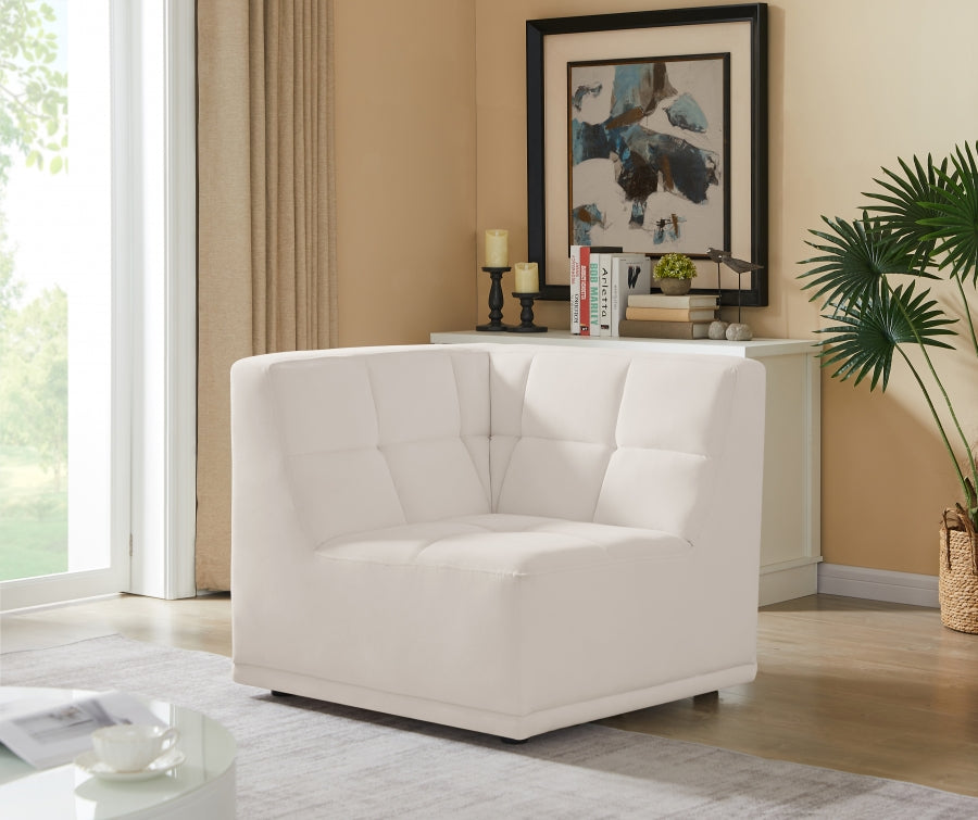 Relax Velvet Modular Corner Chair