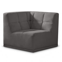 Relax Velvet Modular Corner Chair