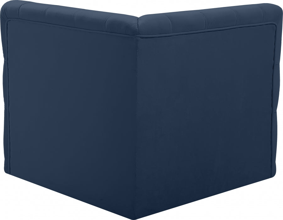 Tuft Velvet Modular Corner Chair