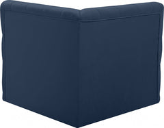 Tuft Velvet Modular Corner Chair