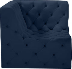 Tuft Velvet Modular Corner Chair