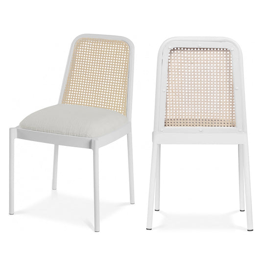 Atticus Boucle Fabric Dining Chair