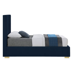 Crosby Twin Linen Textured Twin Bed