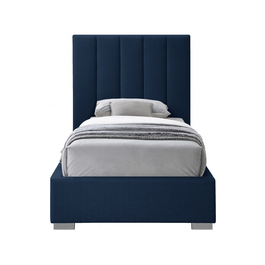 Pierce Twin Linen Textured Bed