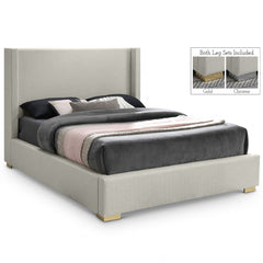 Royce Linen Textured Bed