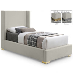 Royce Linen Textured Bed