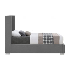 Royce Twin Linen Textured Bed