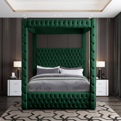 Royal Velvet Queen Bed