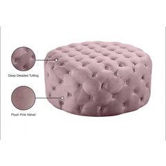 Addison Velvet Ottoman | Bench