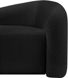 Kali Loveseat - Cozy Faux Shearling Teddy Fabric, Sturdy Eucalyptus Frame, Perfect for Any Room